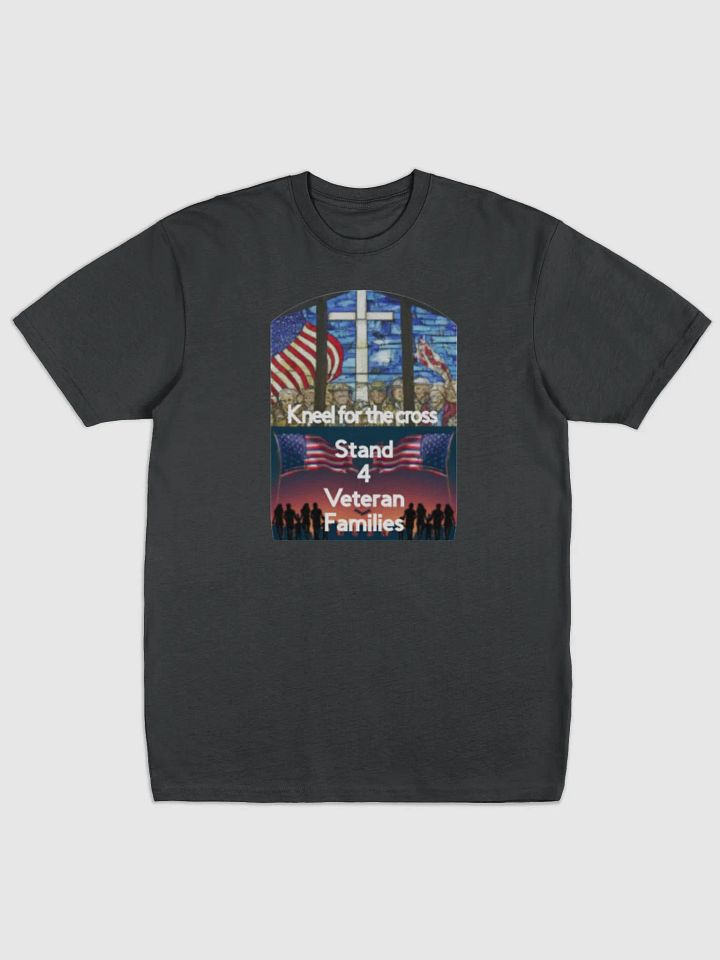 Stand4theCross Kneel4Veteran families support sweatshirt product image (1)