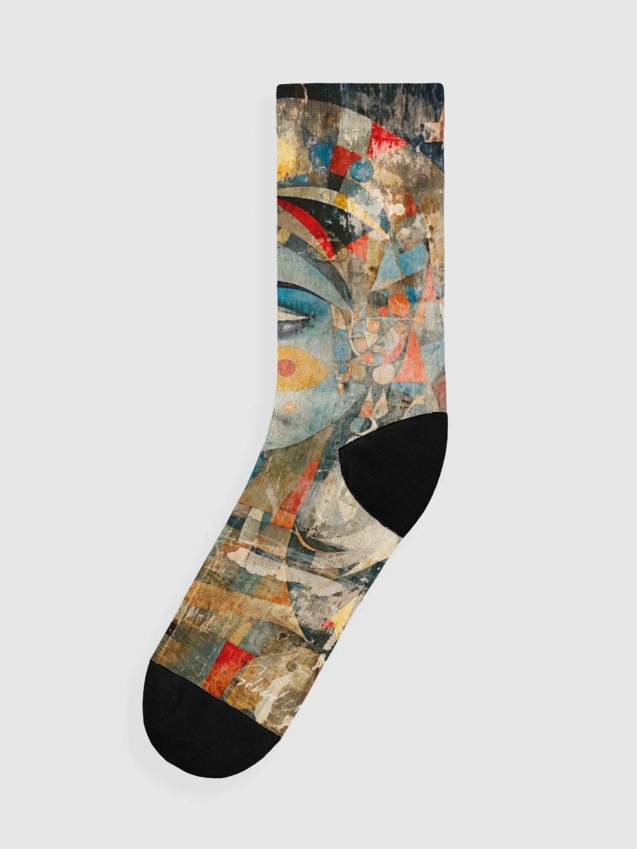 EcoArt Crew: Moon Goddess: Premium Sustainable Socks product image (1)