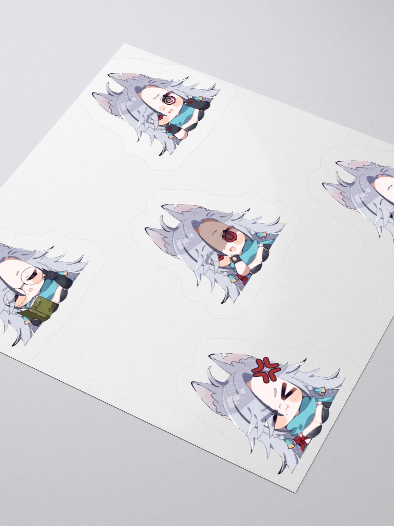Emotive Paws Kiss Cut Stickers product image (9)
