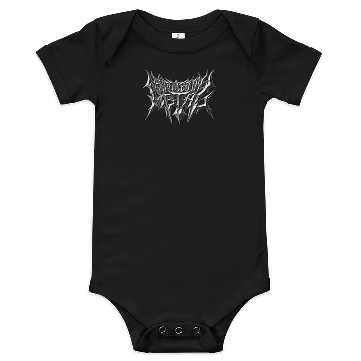 Spoiled By Metal Baby Onesie product image (1)