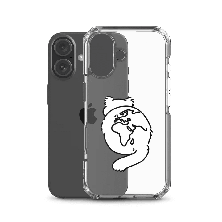 Planet Manul Africa & Europe - Clear iPhone Case product image (50)
