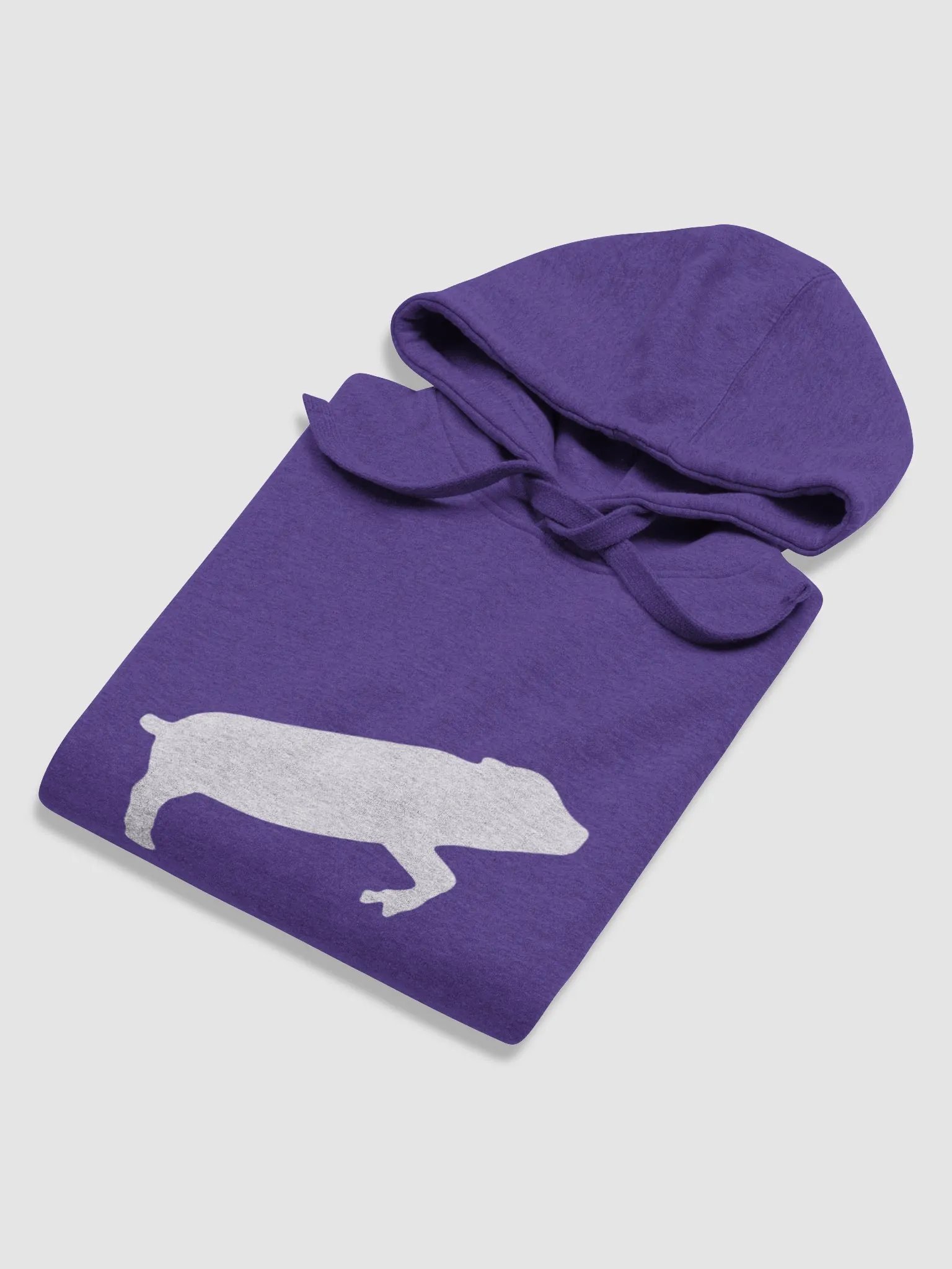Leaping Pig WHITE (Cotton Heritage Unisex Premium Hoodie) product image (54)