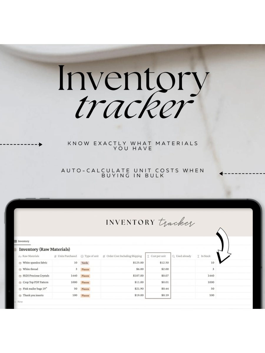 Product Pricing Calculator - Notion Template product image (2)