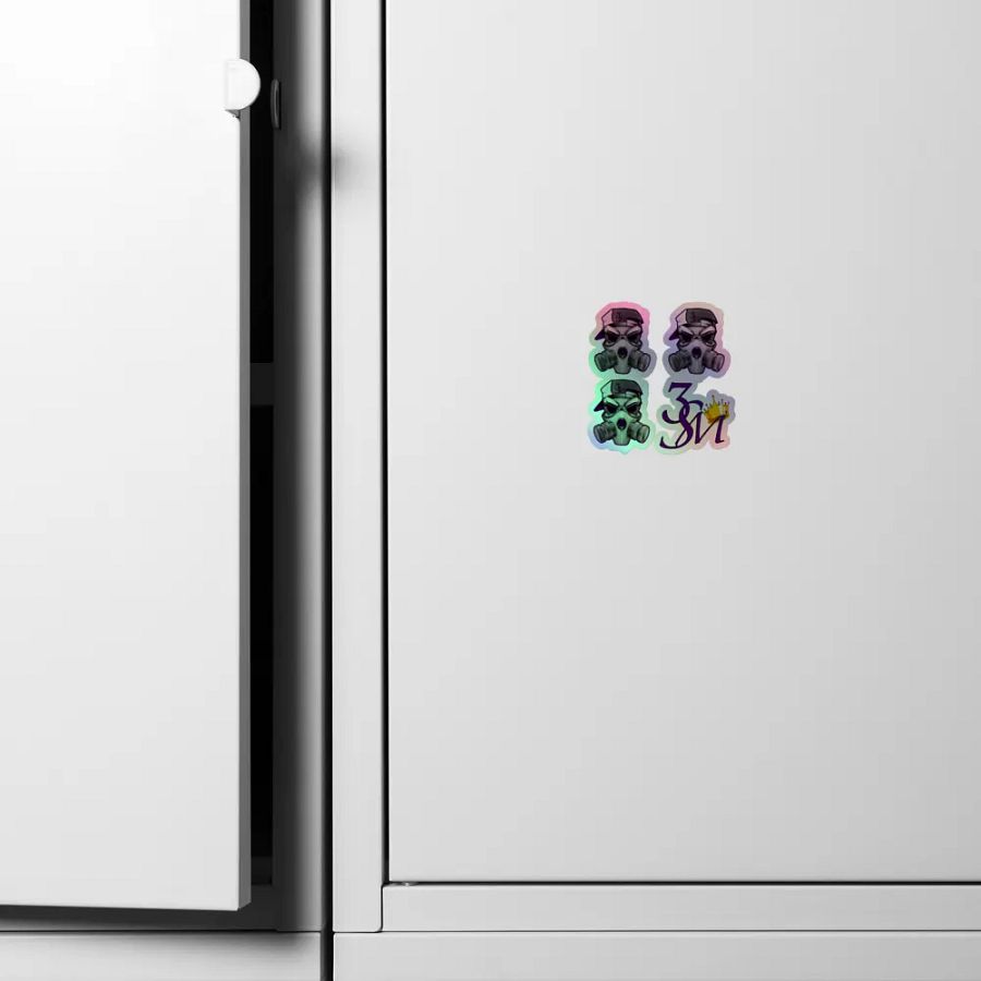 3SM Skull Collection Holographic Sticker Set product image (6)