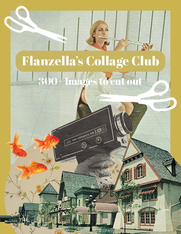 Flanzella's Collage Club: Digital Download product image (1)