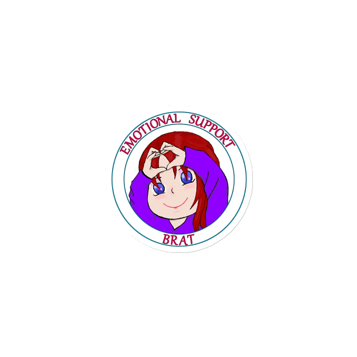 Emotional Support Brat Magnet product image (1)