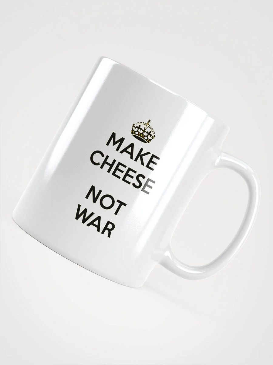 Make Cheese Not War Mug product image (11)