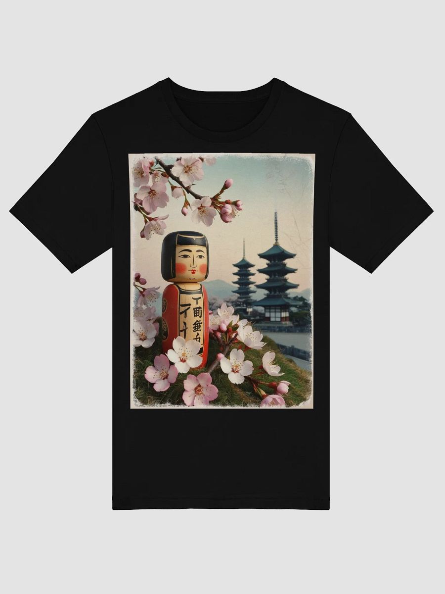 Tranquil Kokeshi Blossom T-Shirt product image (2)
