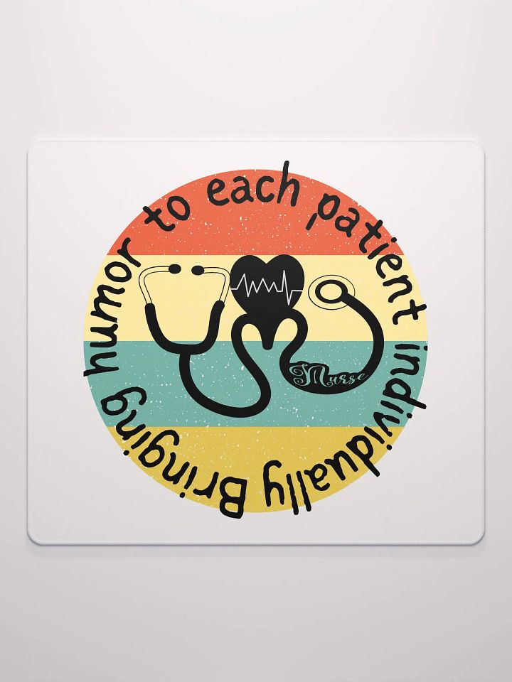 Bringing humor to each patient individually Gaming Mouse Pad product image (3)