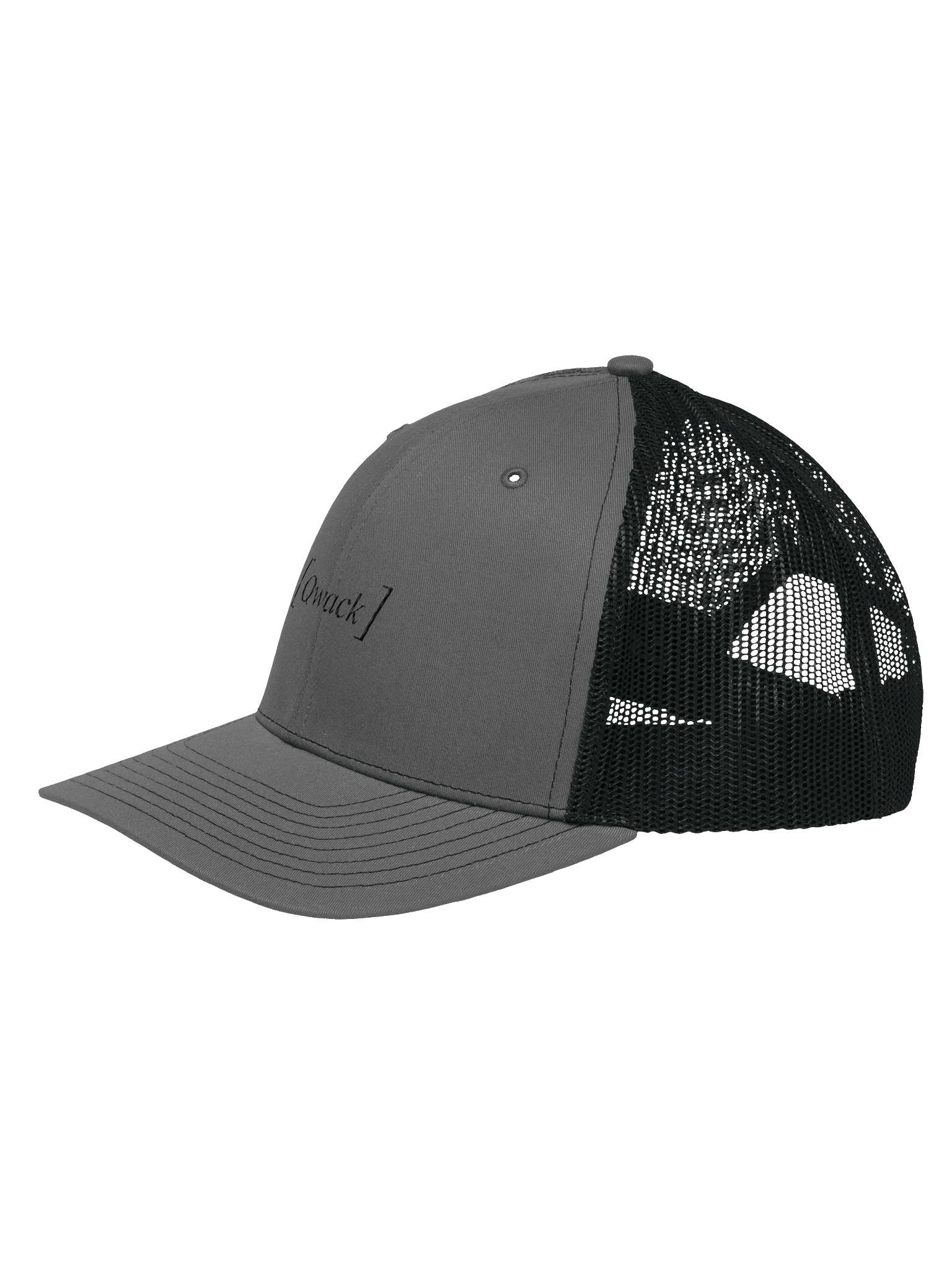 Minimalist Trucker Hat - [Qwack] - BlkOut product image (2)