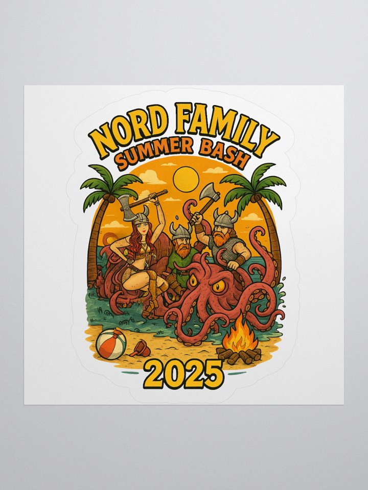 Summer Bash Kraken 2025 Sticker product image (1)