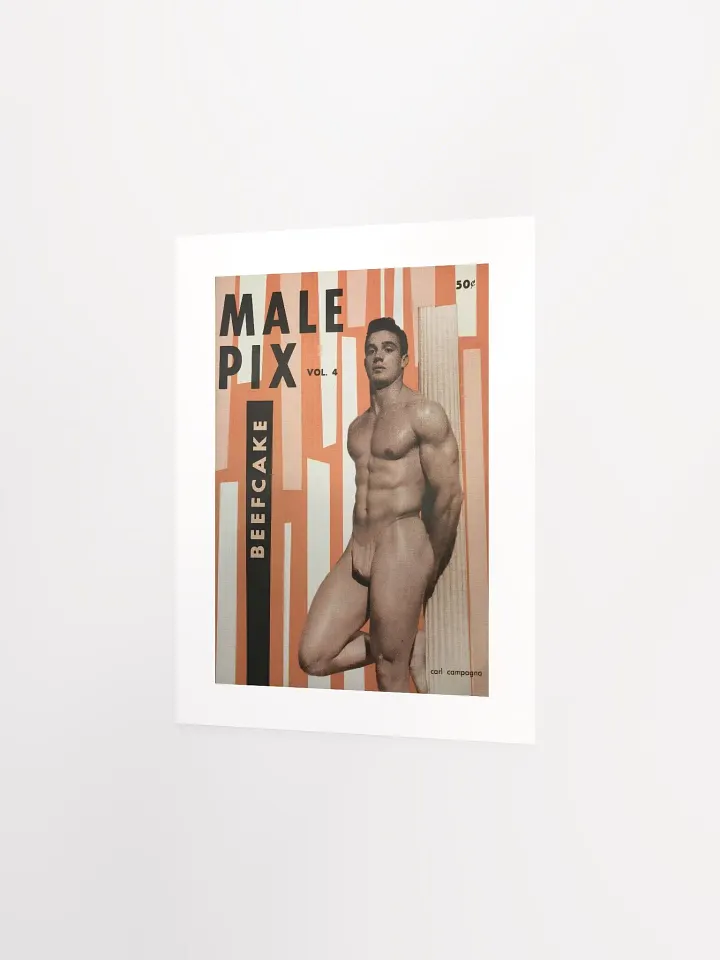 MALE PIX Magazine Cover (Vol.4 = 1959) - Print product image (2)