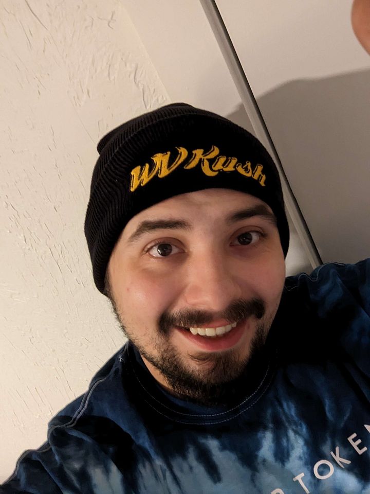 WVKush Logo Beanie (gold logo) product image (2)