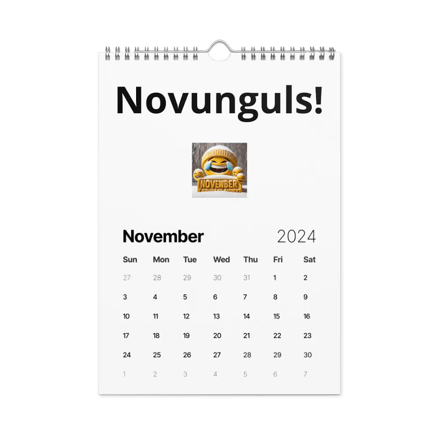 Calendar of the Year! product image (11)