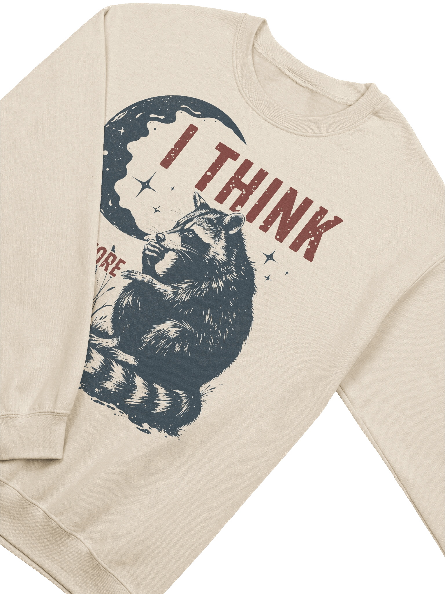 The Existential Crisis Raccoon Sweatshirt product image (1)