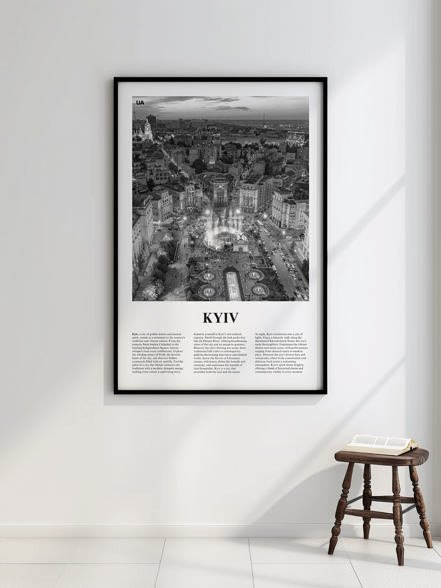 Kyiv 01 Newspaper Poster product image (4)