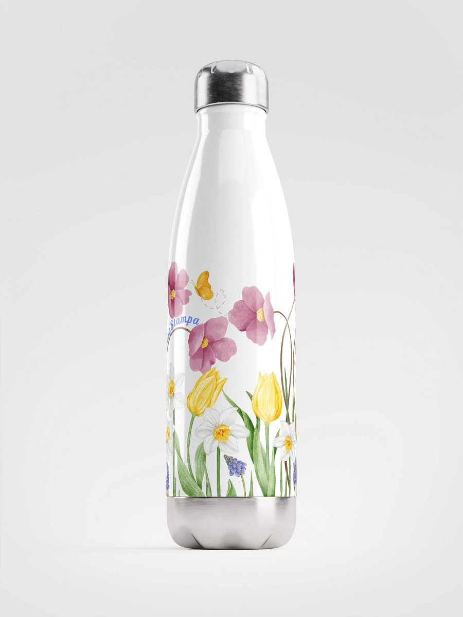 Blooming Beauty Stainless Steel Water Bottle product image (2)