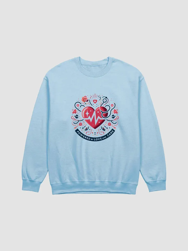 Powered by Love and Care Sweatshirt product image (1)