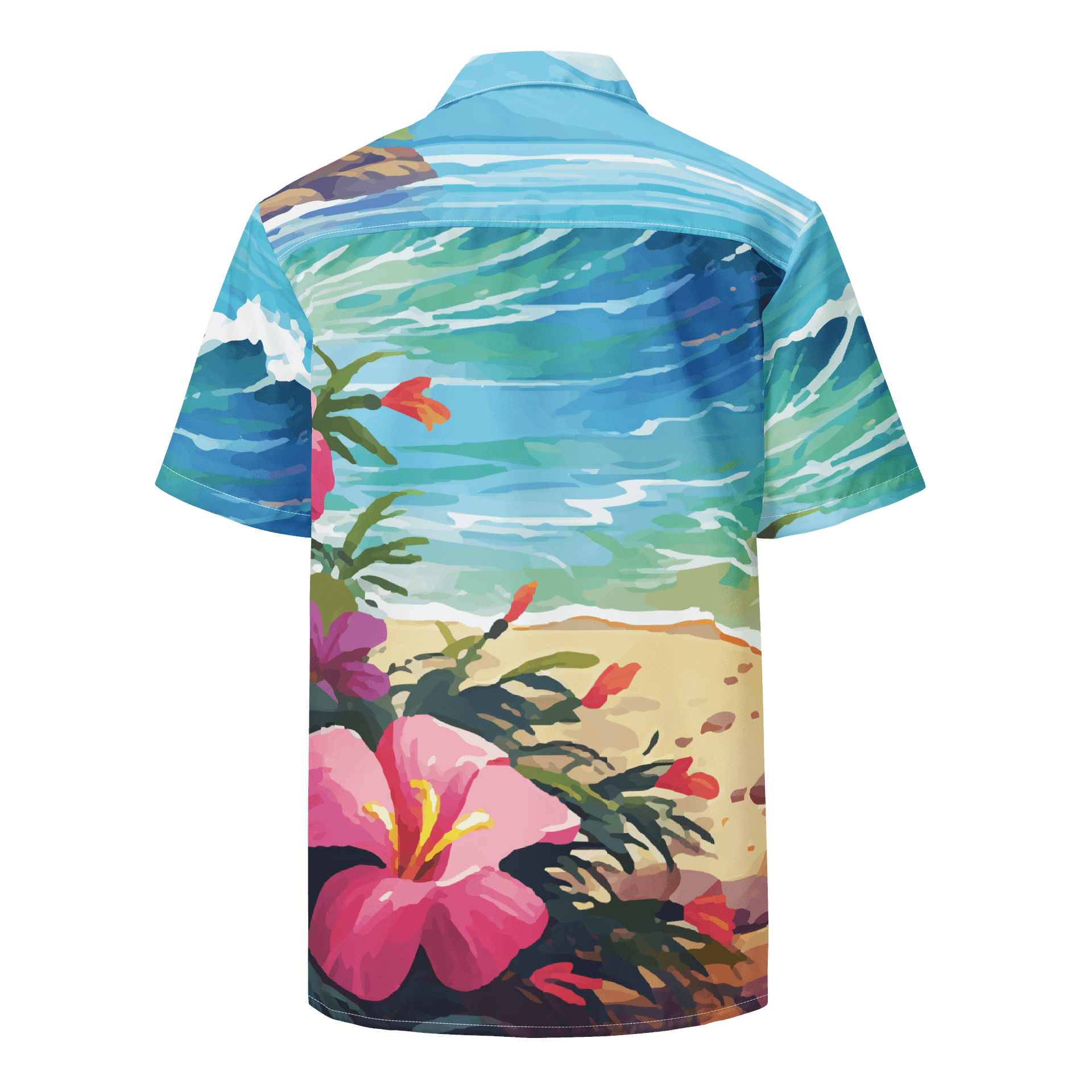 Tropical Paint Hawaiian Shirt product image (4)