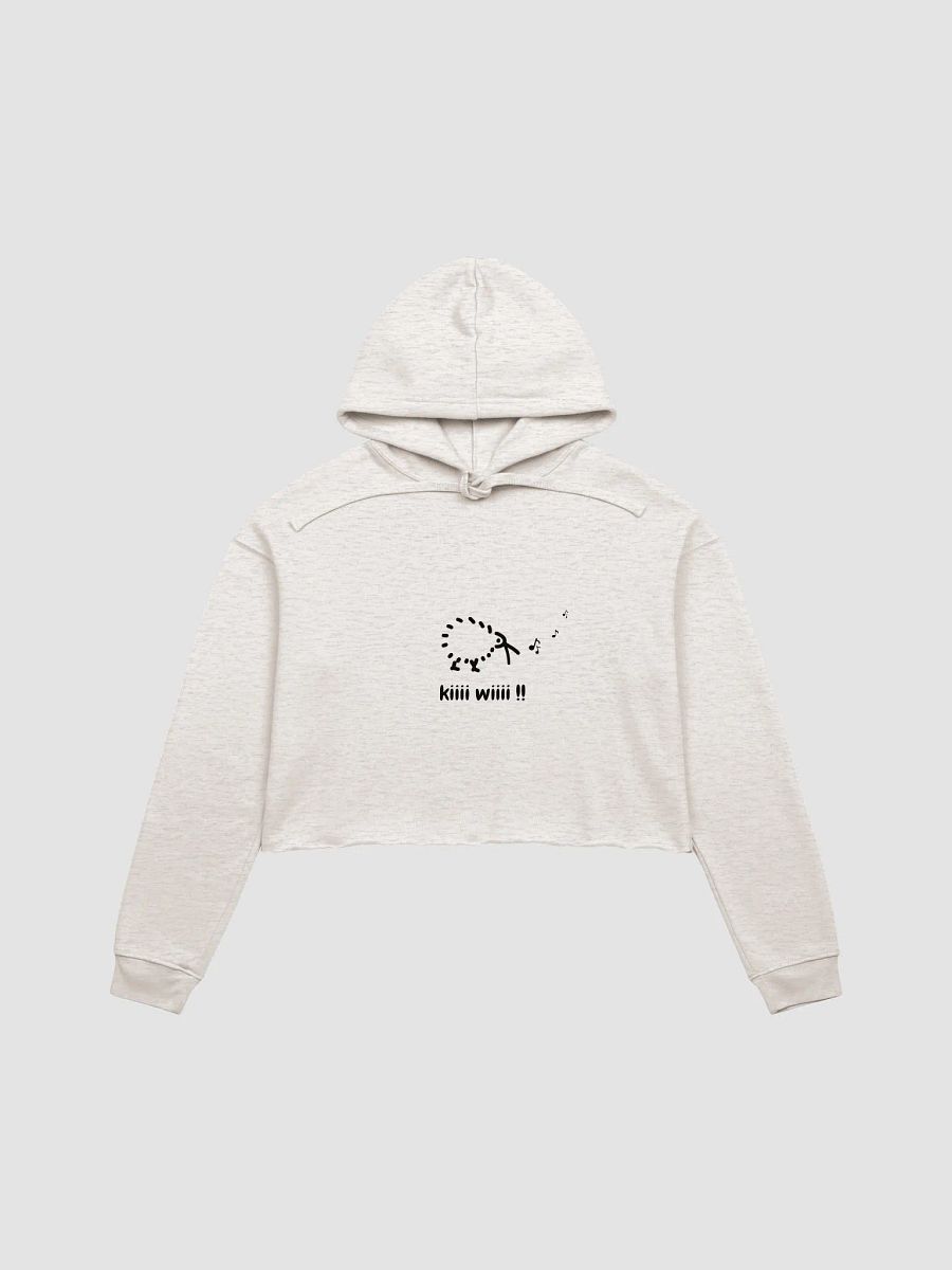 Kiwi Bird Sketch Crop Hoodie product image (3)