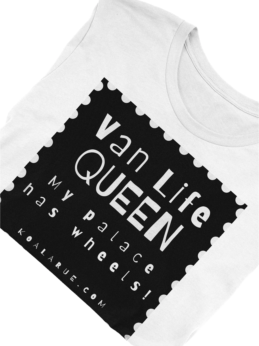 VAN LIFE QUEEN • WHITE T-SHIRT product image (5)
