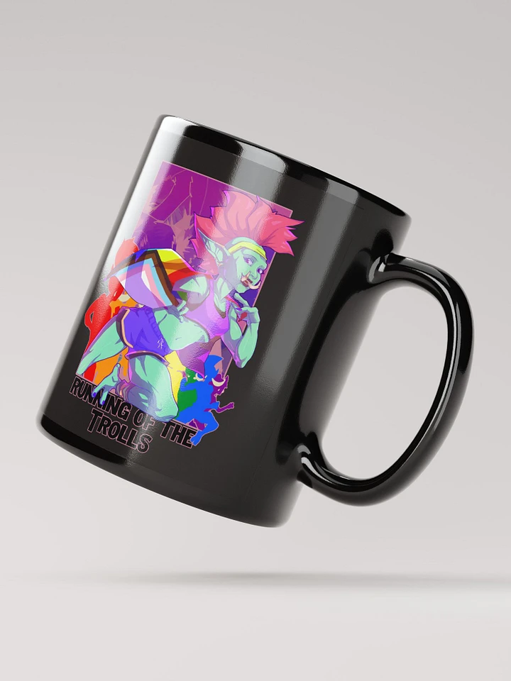 Troll Racer Black Mug - by Eggu product image (4)