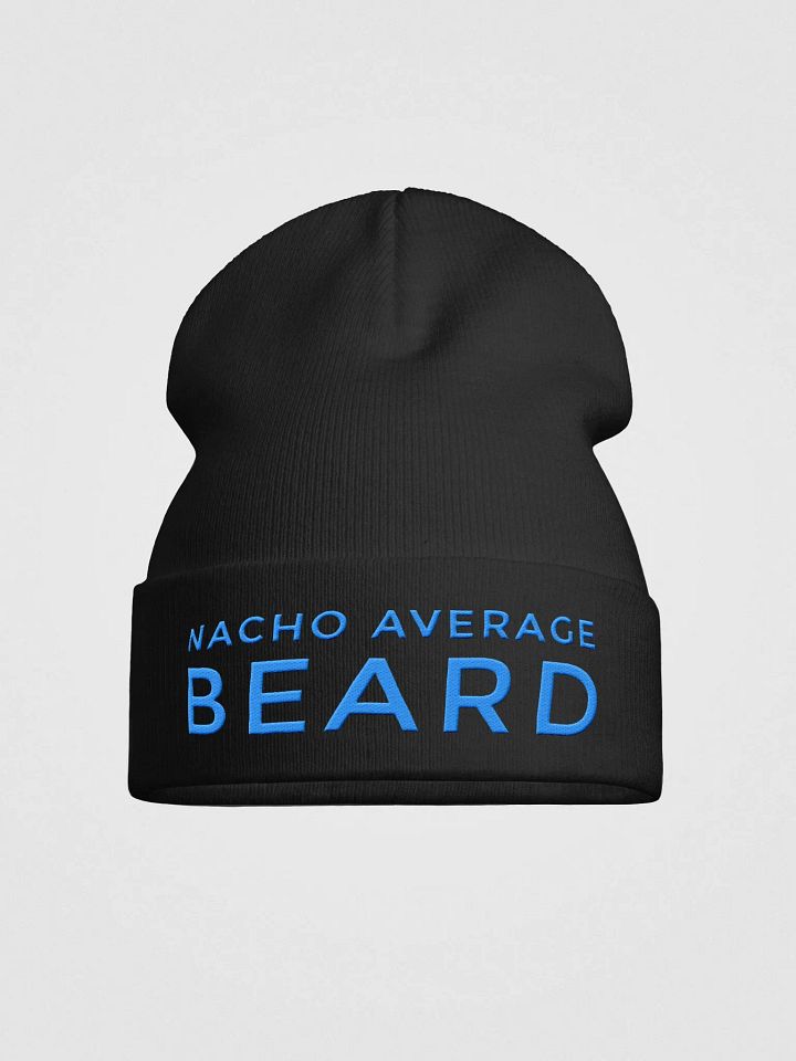 Nacho Average Beard Cotton Blend Beanie product image (1)