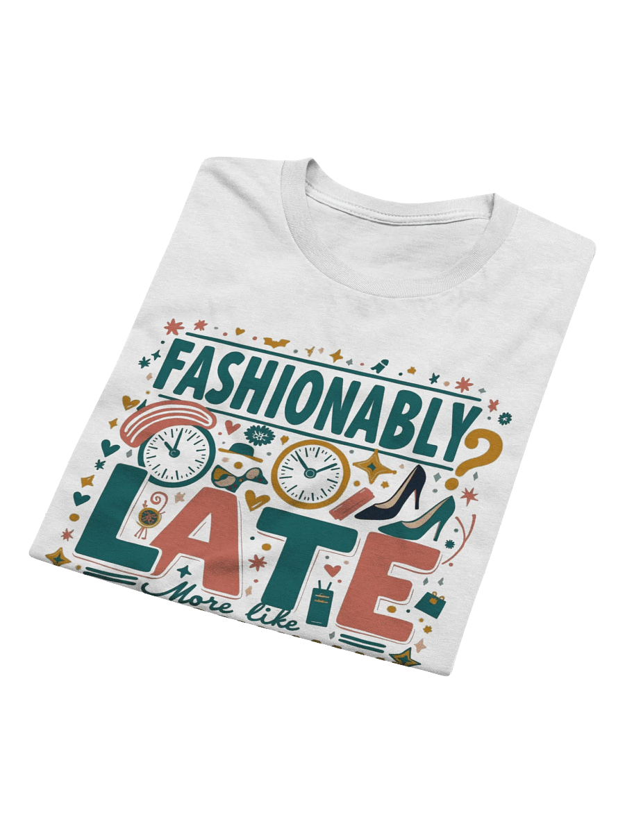 Fashionably Late Relaxed Fit Ring-Spun Cotton T-Shirt product image (4)