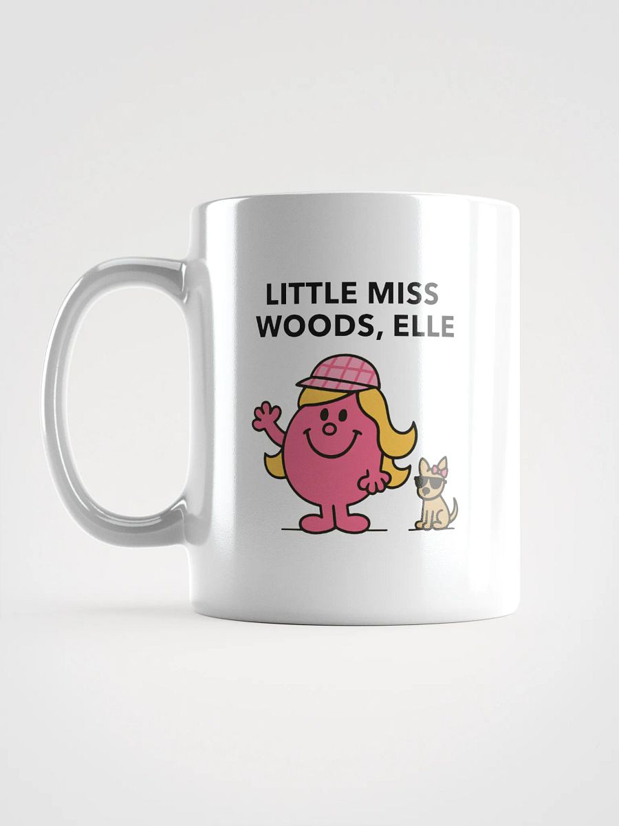 Little Miss Elle Woods Mug – White Glossy Musical Theatre Gift Mug product image (6)