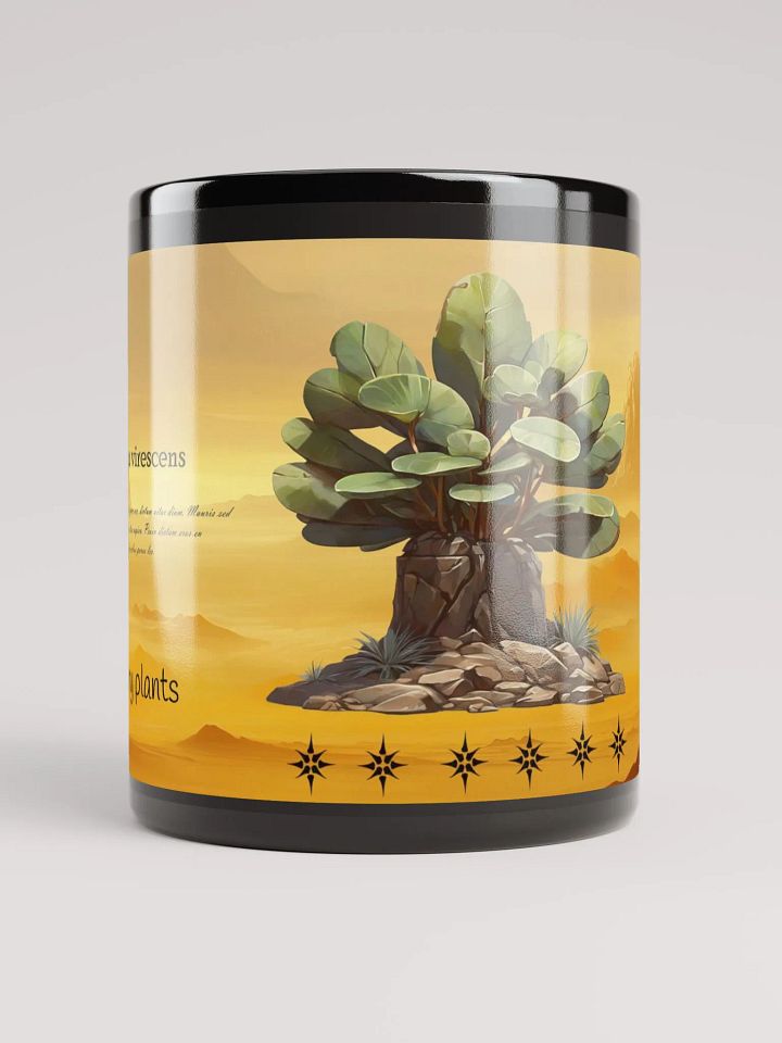 Desert Oasis Ceramic Coffee Mug - Vibrant Cactus Design Enigmatica virescens product image (1)