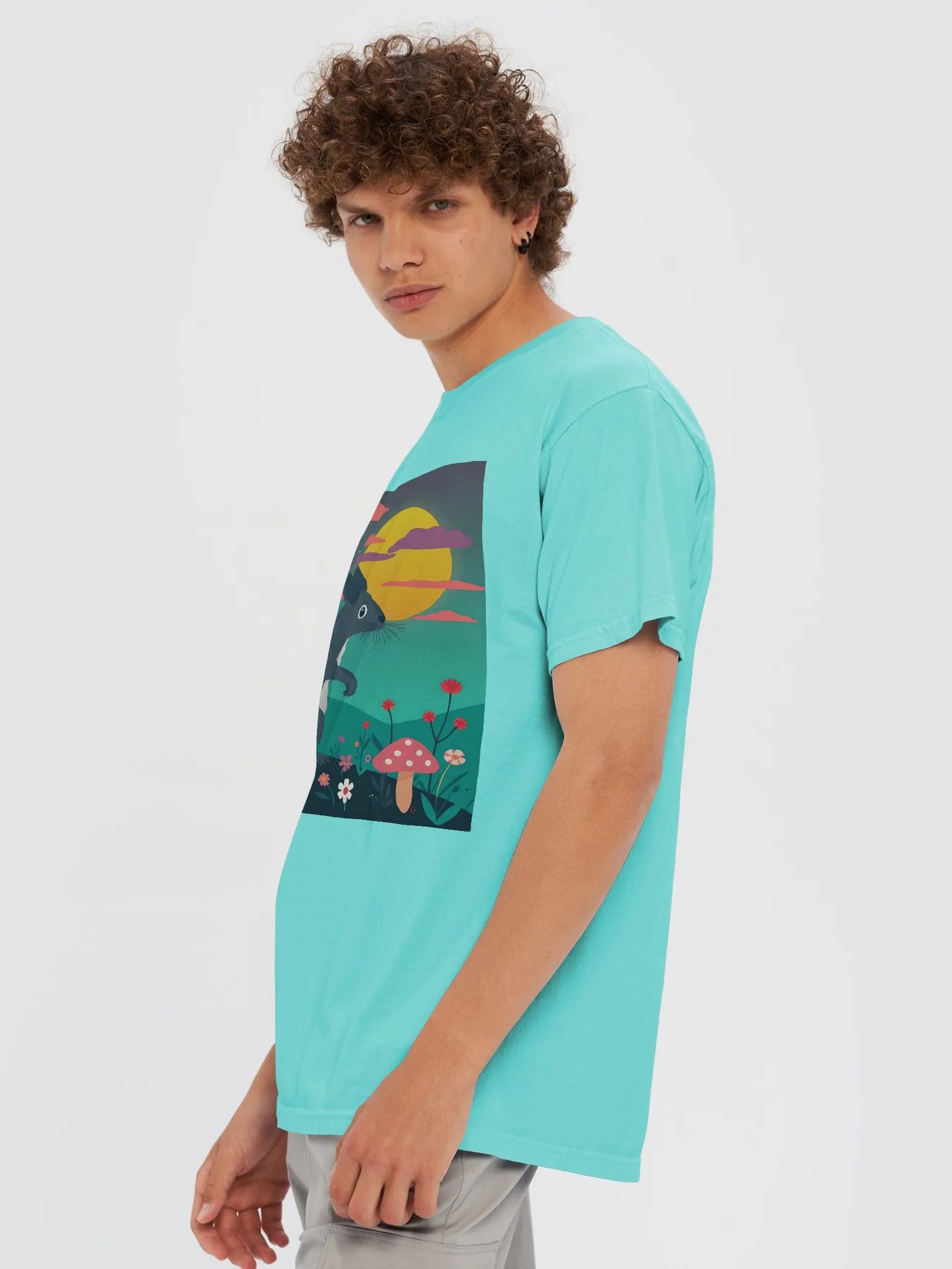 Vintage Comfort: Garment-Dyed Heavyweight Tee product image (6)