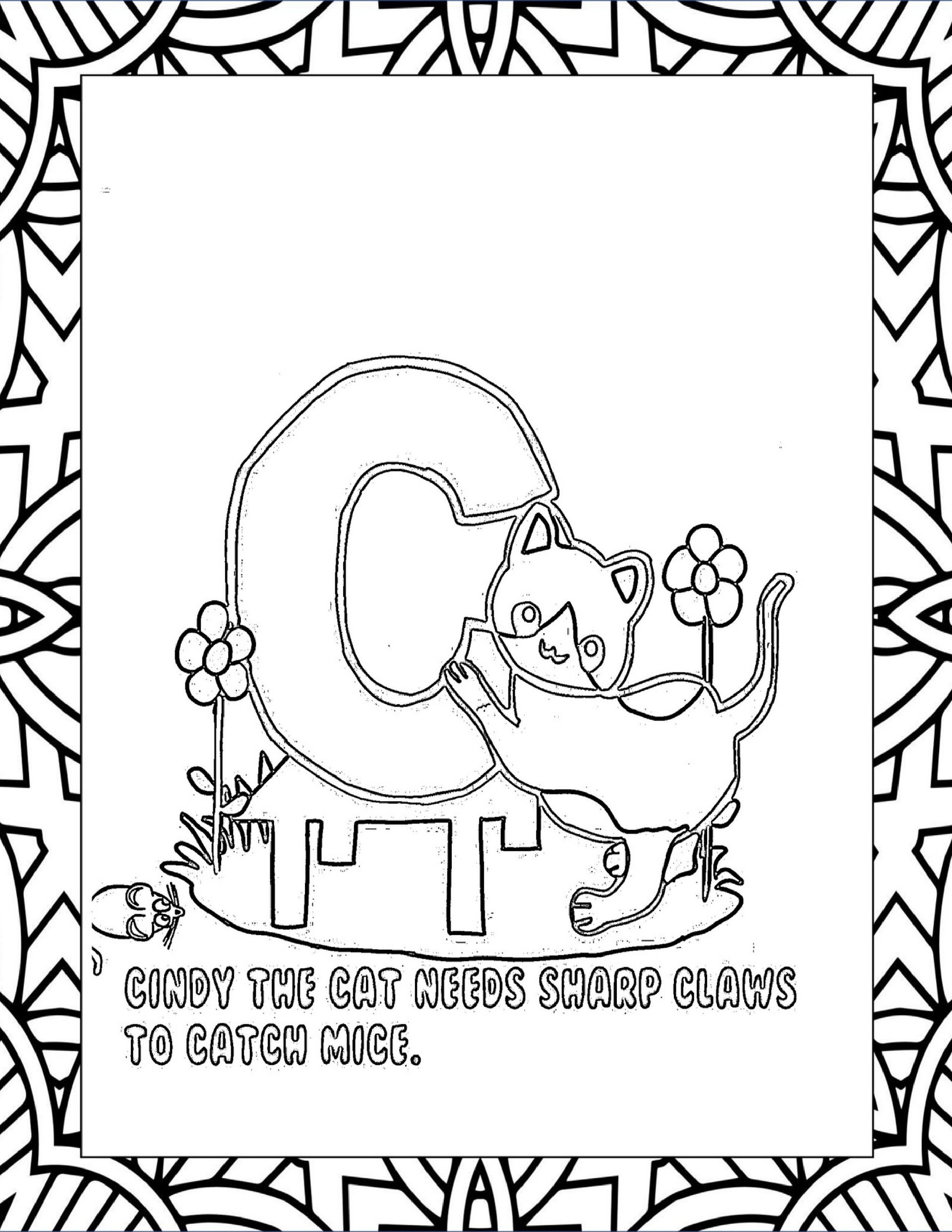 Fun Animal ABCs Coloring Book product image (4)