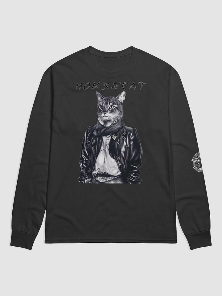 Zebo House Cat Tatt Long Sleeve Shirt product image (1)