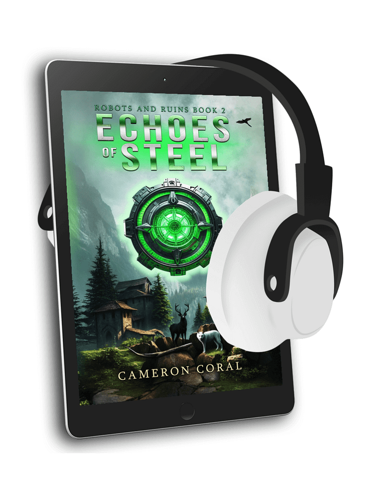 Echoes of Steel (Robots and Ruins Book 2) | Audiobook product image (1)