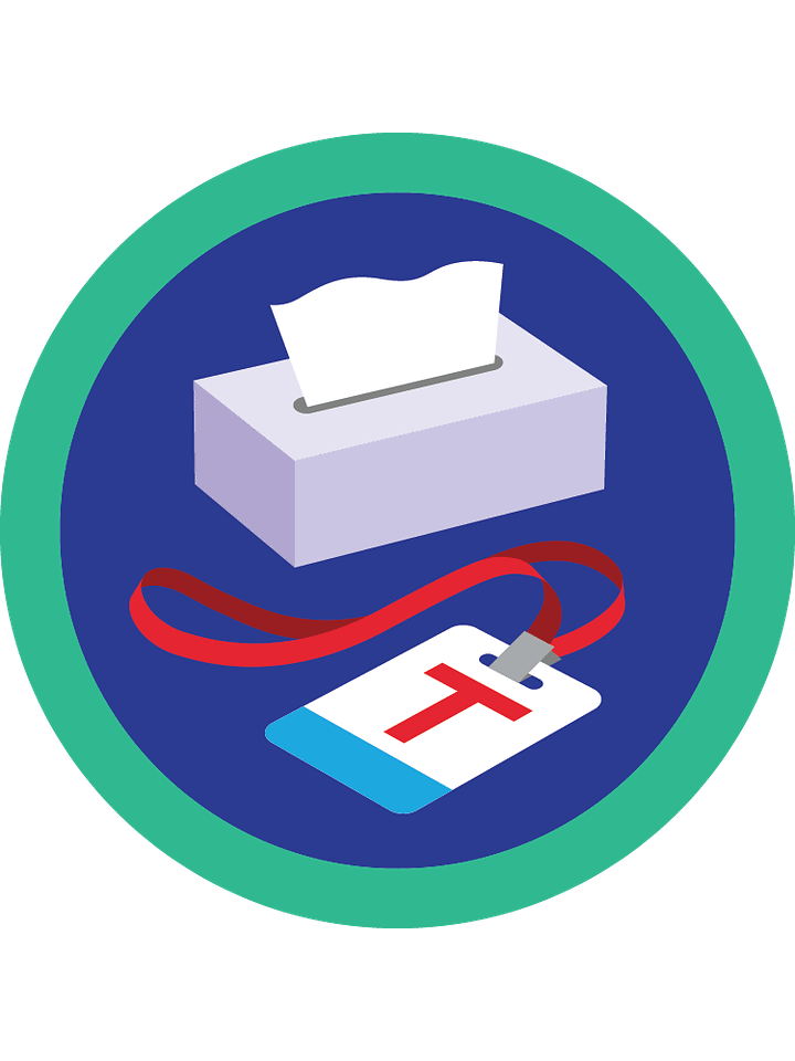 Caught the Crud (de)Merit Badge product image (1)