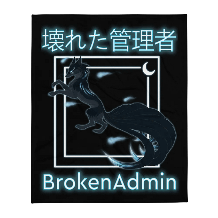 Kitsune Broken Admin Blanket product image (2)