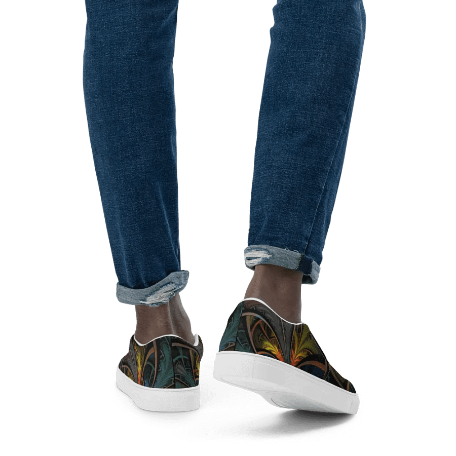 Black Mist Men's Canvas Slip On Shoes product image (3)