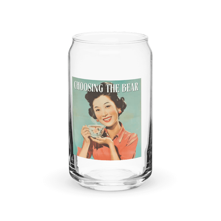 Choosing The Bear 3 Can-Shaped Glass product image (1)
