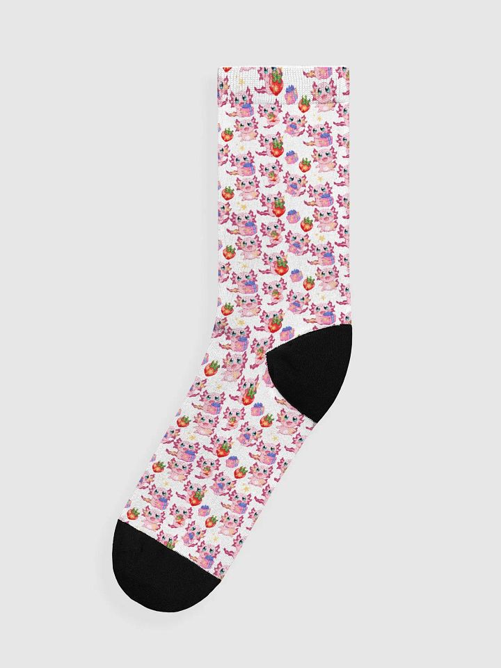 Oh Look a Strawberry ChitChat Crew Socks product image (1)