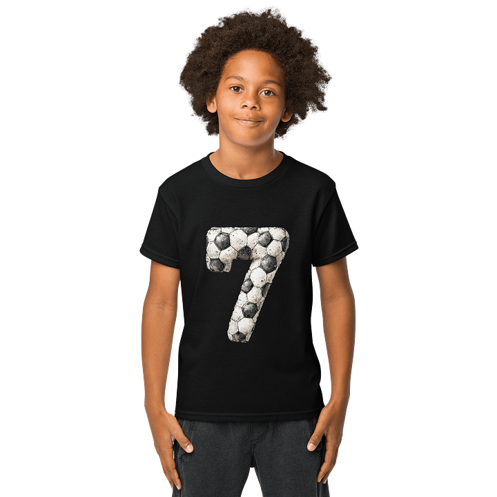 Soccer-Inspired Youth Sports Tee product image (1)