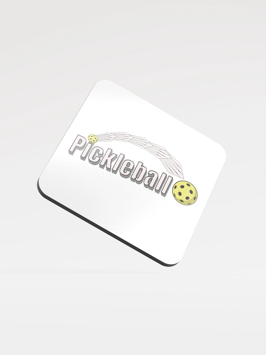 Pickleball Swoosh Motion Cork Coaster product image (2)