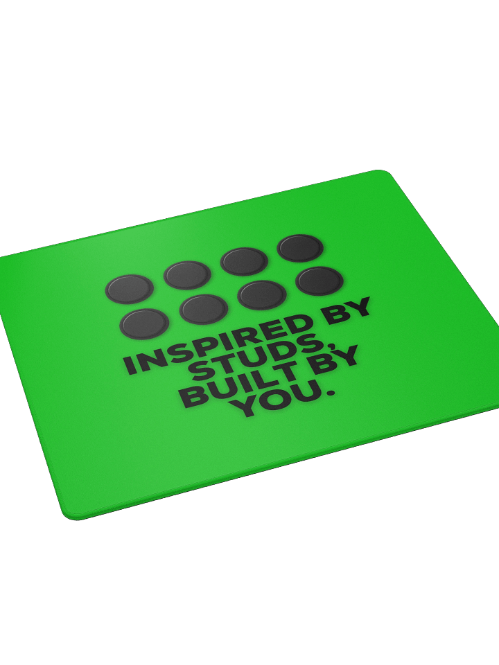 Inspired by Studs (Green) Mouse Pad product image (2)