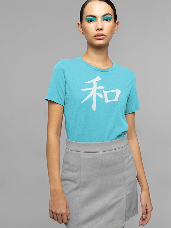 Peace in Japanese Women's Relaxed Fit Tee product image (15)