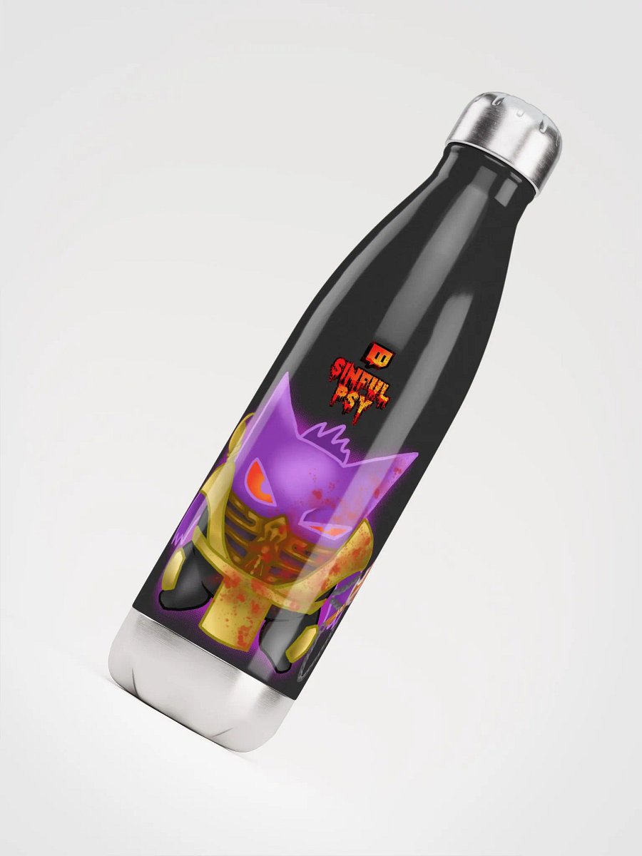 MK Bloody SinfulPsyTTV Logo Steel Water Bottle product image (4)