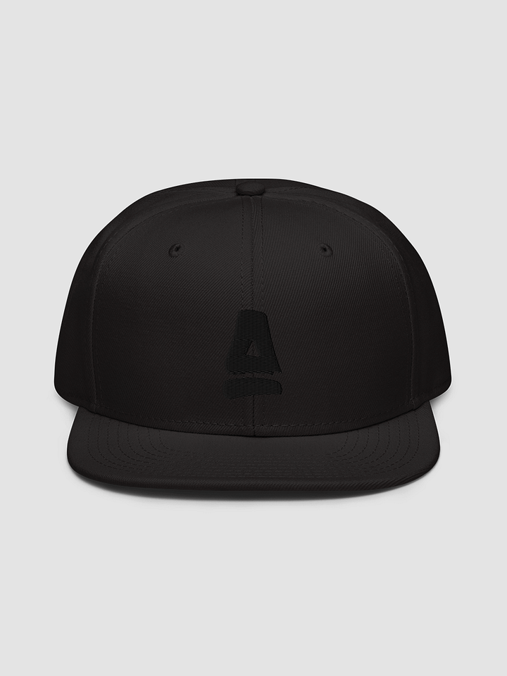 AlexanderAverage Black A Logo Snapback Hat product image (2)