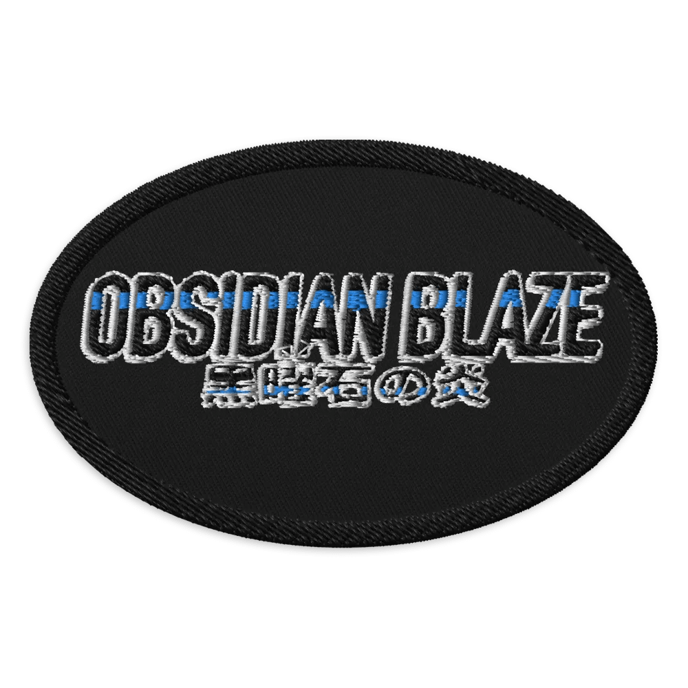Obsidian Blaze Logo Patch product image (1)