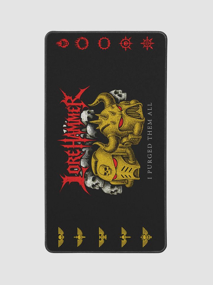 PURGE THE DAEMONS DELUXE MOUSEPAD - 12" x 22" product image (1)