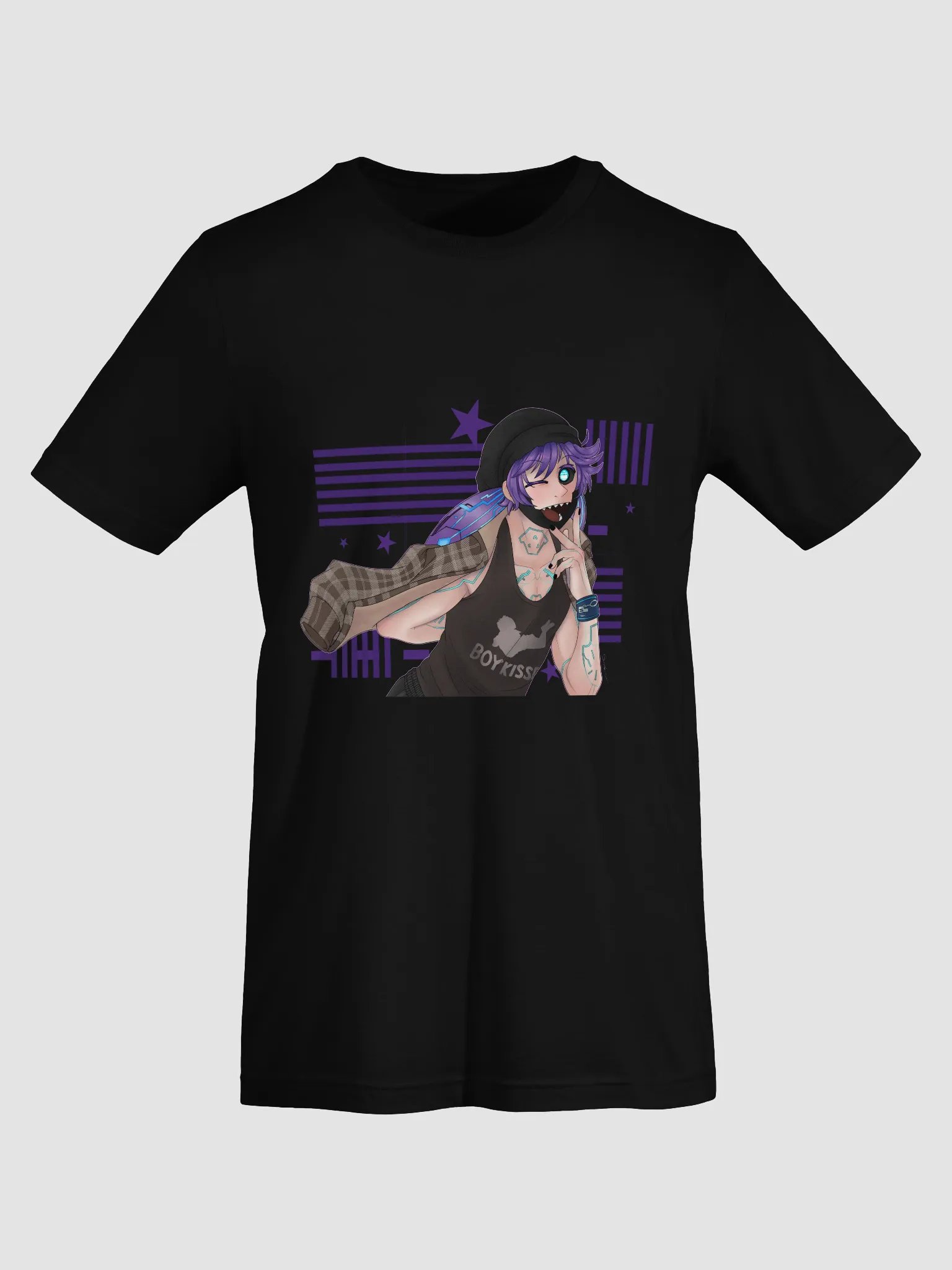 Glitchbopin Star-Eyed Unisex Shirt product image (7)
