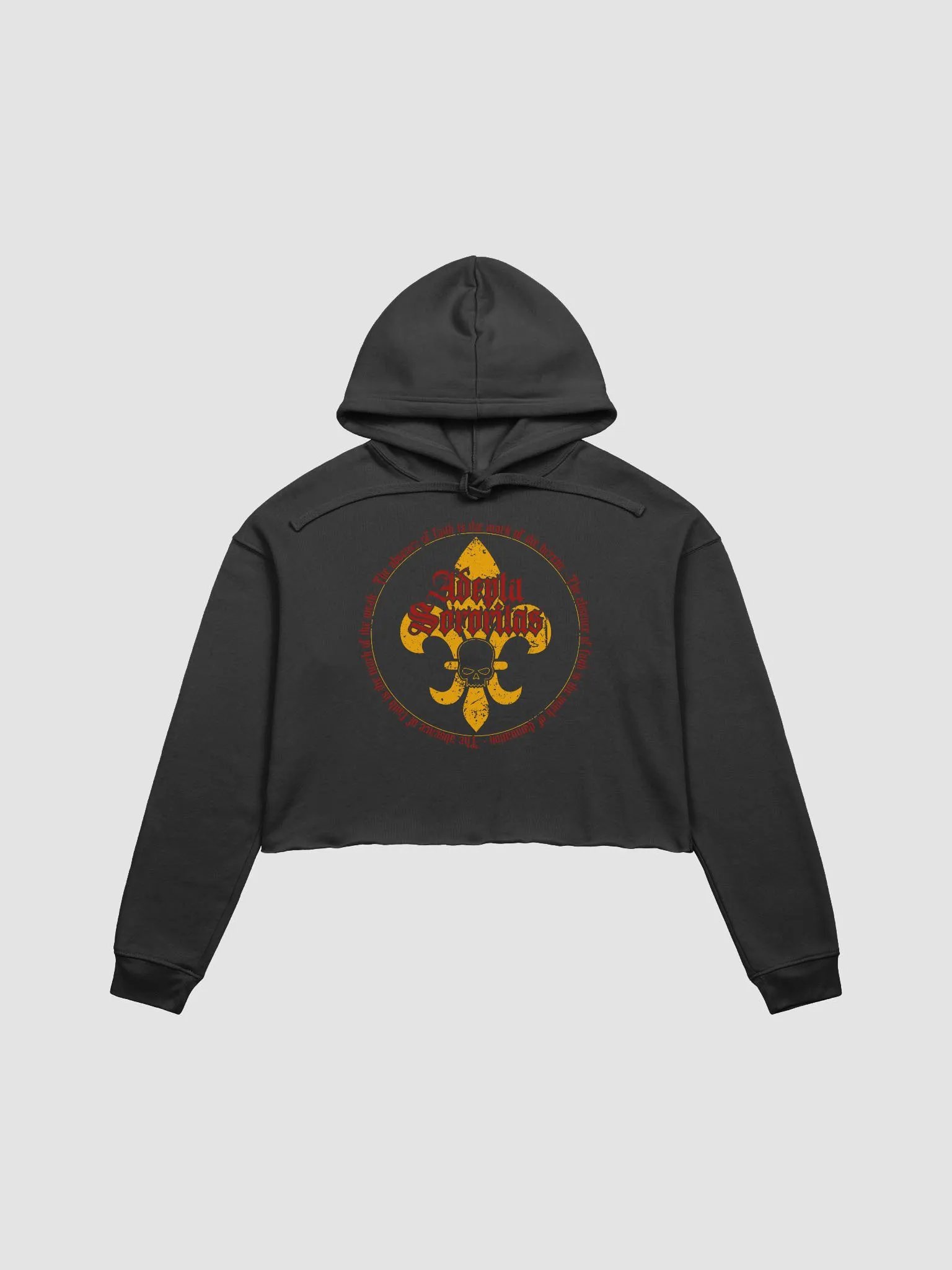 Faith and Fire – Adepta Sororitas Crop Top Hoodie product image (3)