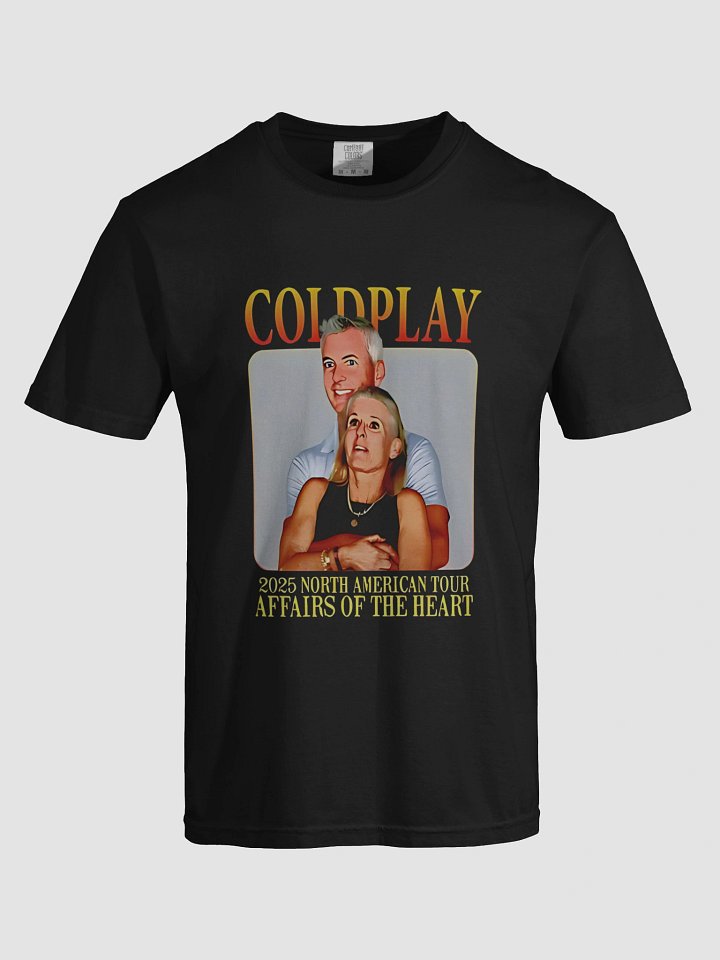 Coldplay’s kiss cam caught cheating 2025 north American tour affairs of the heart shirt product image (1)